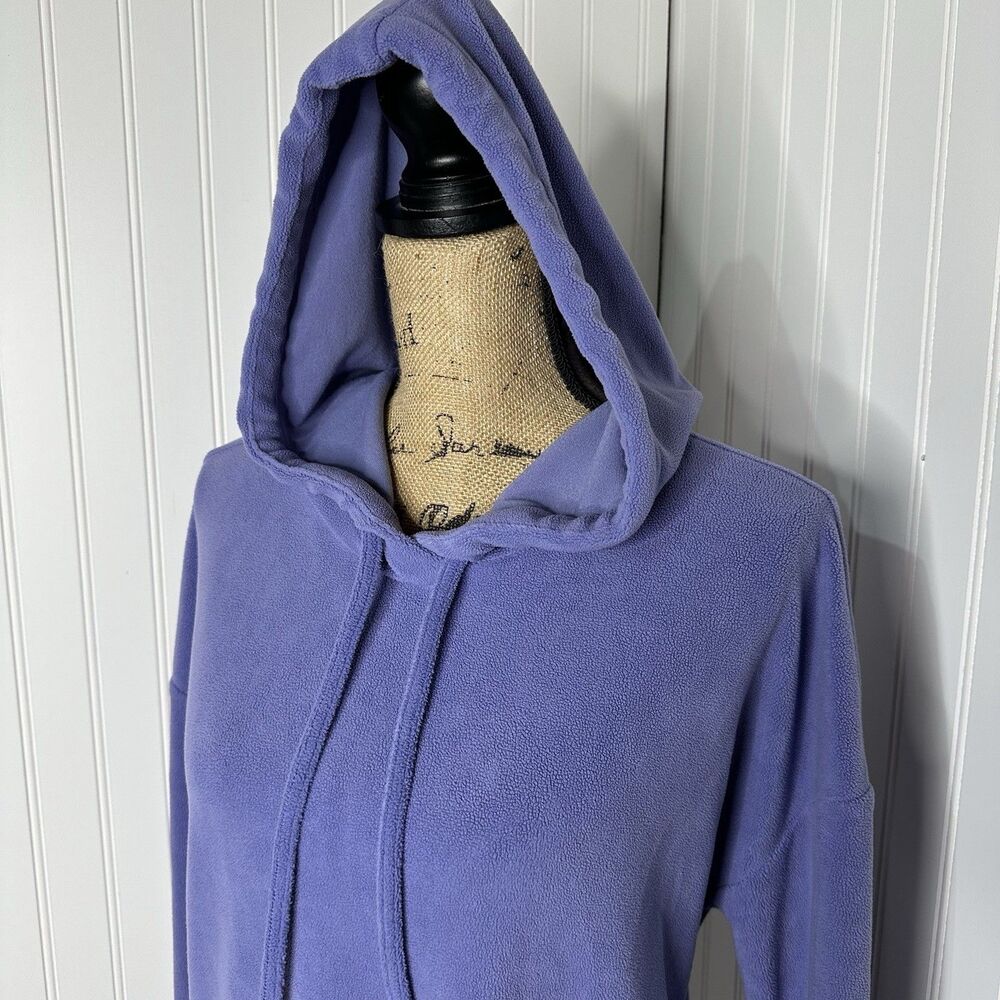 PacSun Lavender Fleece Hoodie Sz M Purple Coastal Granddaughter Soft Girl Cozy - Picture 2 of 13